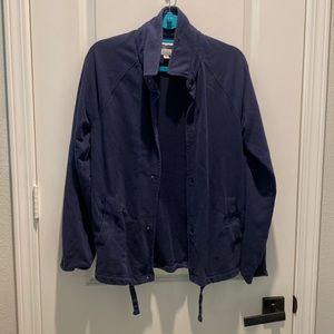 Blue cotton workshirt